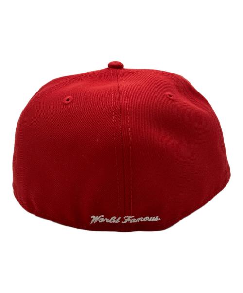SUPREME（シュプリーム）SUPREME (シュプリーム) New Era (ニューエラ) Grinch Box Logo New Era CAP レッド サイズ:59.6の古着・服飾アイテム