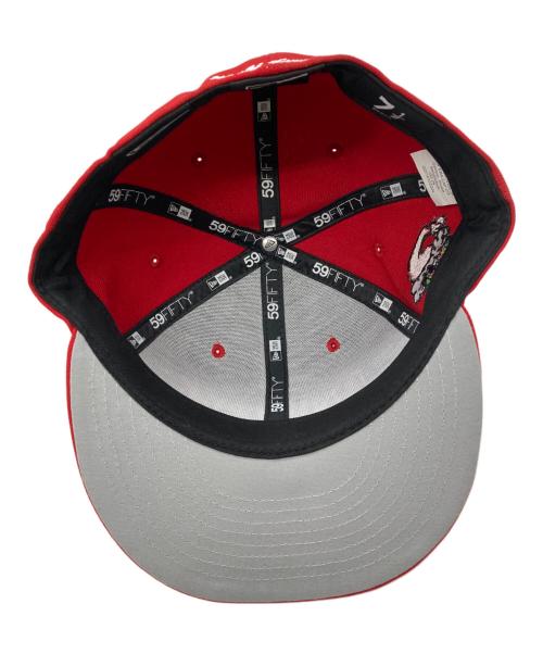 SUPREME（シュプリーム）SUPREME (シュプリーム) New Era (ニューエラ) Grinch Box Logo New Era CAP レッド サイズ:59.6の古着・服飾アイテム