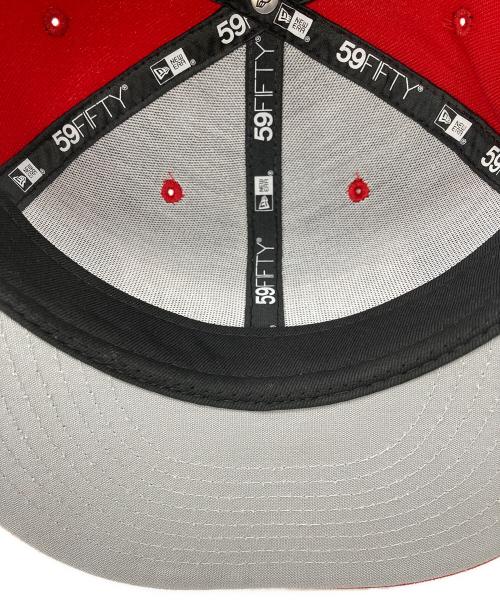 SUPREME（シュプリーム）SUPREME (シュプリーム) New Era (ニューエラ) Grinch Box Logo New Era CAP レッド サイズ:59.6の古着・服飾アイテム