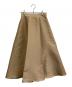 CLANE（クラネ）の古着「VOLUME FLARE SKIRT」｜ベージュ