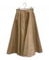 CLANE (クラネ) VOLUME FLARE SKIRT ベージュ サイズ:1：7000円