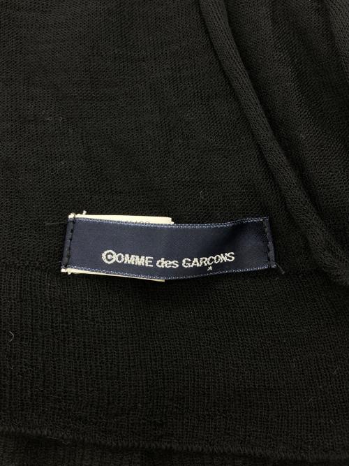 COMME des GARCONS（コムデギャルソン）COMME des GARCONS (コムデギャルソン) ウールストール ブラックの古着・服飾アイテム