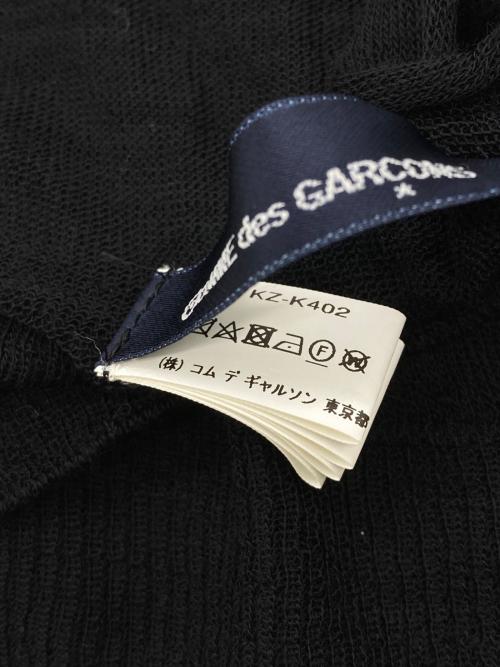 COMME des GARCONS（コムデギャルソン）COMME des GARCONS (コムデギャルソン) ウールストール ブラックの古着・服飾アイテム