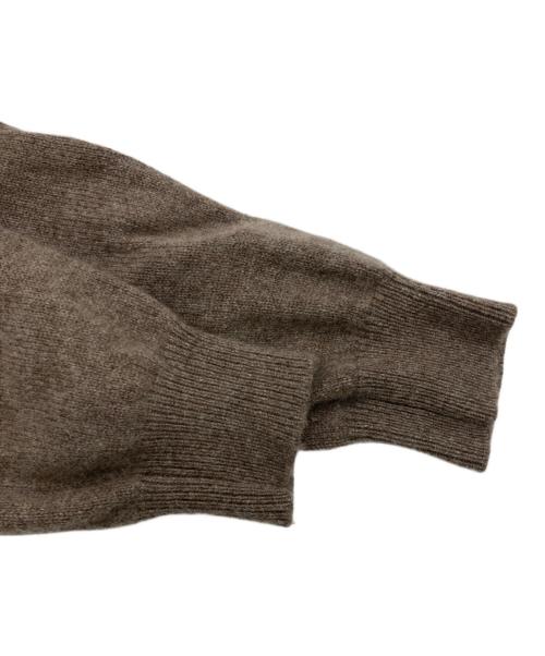 BEAUTY&YOUTH（ビューティーアンドユース）BEAUTY&YOUTH (ビューティーアンドユース) ベージュタートルネックカシミヤセータ- ブラウン サイズ:FREEの古着・服飾アイテム