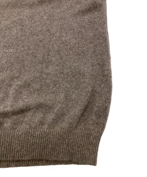 BEAUTY&YOUTH（ビューティーアンドユース）BEAUTY&YOUTH (ビューティーアンドユース) ベージュタートルネックカシミヤセータ- ブラウン サイズ:FREEの古着・服飾アイテム