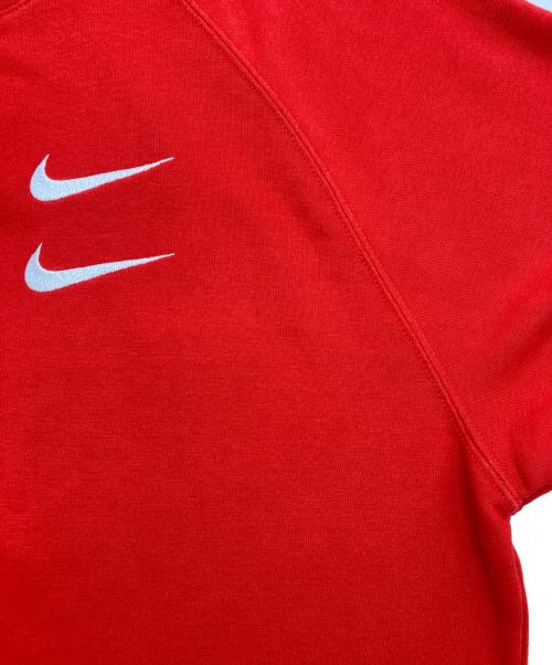 NIKE（ナイキ）NIKE (ナイキ) SWOOSH CRW レッド サイズ:XLの古着・服飾アイテム