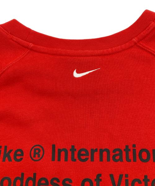 NIKE（ナイキ）NIKE (ナイキ) SWOOSH CRW レッド サイズ:XLの古着・服飾アイテム