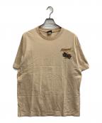 HARLEY-DAVIDSONハーレーダビッドソン）の古着「ピンナップガール モーターサイクル バイクTシャツ」｜ブラウン