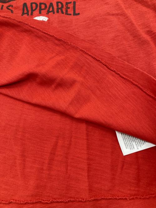 POLO RALPH LAUREN（ポロ・ラルフローレン）POLO RALPH LAUREN (ポロ・ラルフローレン) プリントTシャツ レッド サイズ:S 未使用品の古着・服飾アイテム