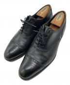 Crockett & Jonesクロケット＆ジョーンズ）の古着「WELBECKドレスシューズ」｜ブラック