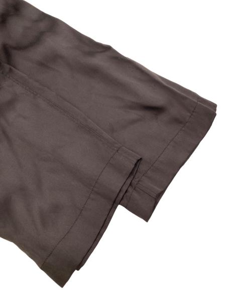 CELINE（セリーヌ）CELINE (セリーヌ) サイドラインサテントラックアスレチックロングパンツ ブラウン サイズ:34の古着・服飾アイテム