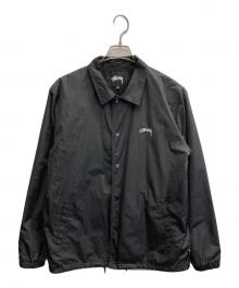 stussy（ステューシー）の古着「コーチジャケット」｜ブラック