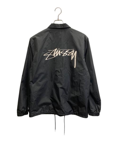 stussy（ステューシー）stussy (ステューシー) コーチジャケット ブラック サイズ:Mの古着・服飾アイテム