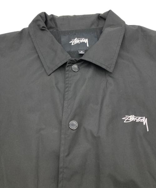 stussy（ステューシー）stussy (ステューシー) コーチジャケット ブラック サイズ:Mの古着・服飾アイテム