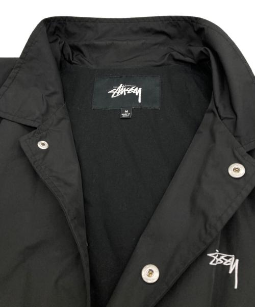stussy（ステューシー）stussy (ステューシー) コーチジャケット ブラック サイズ:Mの古着・服飾アイテム