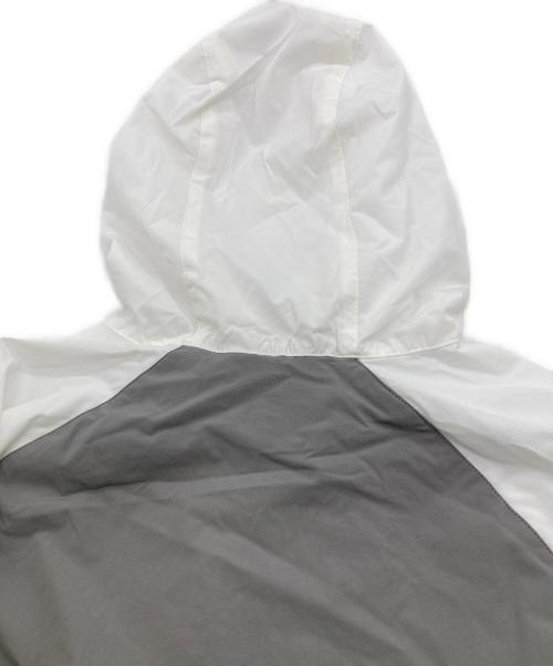 WIND AND SEA（ウィンダンシー）WIND AND SEA (ウィンダンシー) ナイロンジップジャケット ホワイト×グレー サイズ:M 未使用品の古着・服飾アイテム