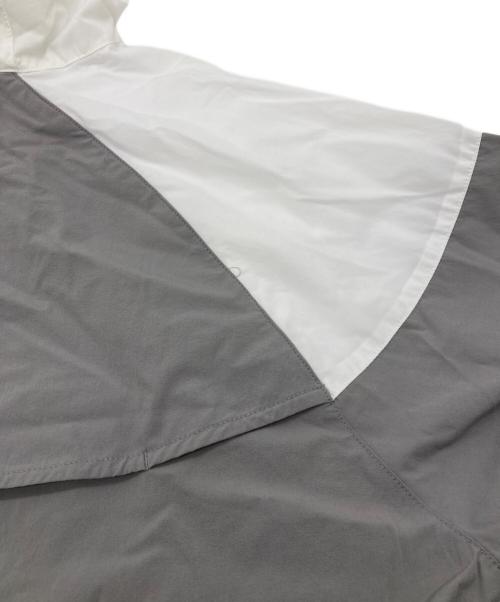 WIND AND SEA（ウィンダンシー）WIND AND SEA (ウィンダンシー) ナイロンジップジャケット ホワイト×グレー サイズ:M 未使用品の古着・服飾アイテム