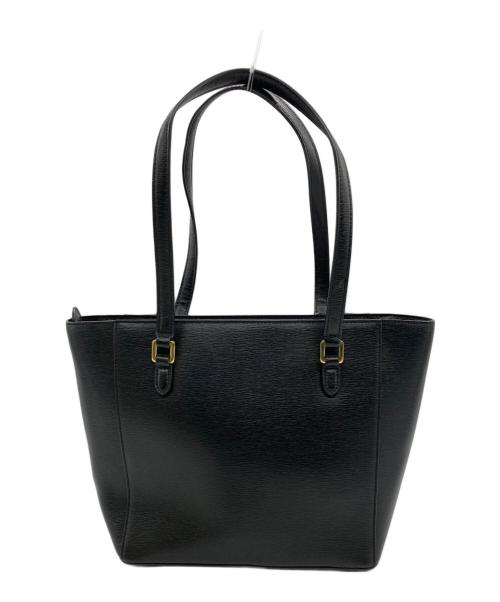 RALPH LAUREN（ラルフローレン）RALPH LAUREN (ラルフローレン) Halee Tote Bag ブラックの古着・服飾アイテム