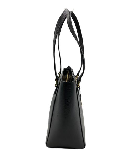 RALPH LAUREN（ラルフローレン）RALPH LAUREN (ラルフローレン) Halee Tote Bag ブラックの古着・服飾アイテム