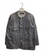 JOURNAL STANDARDジャーナルスタンダード）の古着「デニムカバーオール」｜ブラック