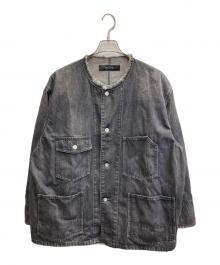 JOURNAL STANDARD（ジャーナルスタンダード）の古着「デニムカバーオール」｜ブラック