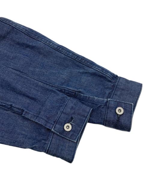 GRANDMA MAMA DAUGHTER（グランマママドーター）GRANDMA MAMA DAUGHTER (グランマママドーター) 21SS スタンドカラー デニムジャケット インディゴの古着・服飾アイテム