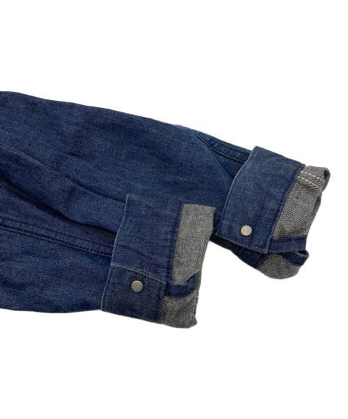 GRANDMA MAMA DAUGHTER（グランマママドーター）GRANDMA MAMA DAUGHTER (グランマママドーター) 21SS スタンドカラー デニムジャケット インディゴの古着・服飾アイテム