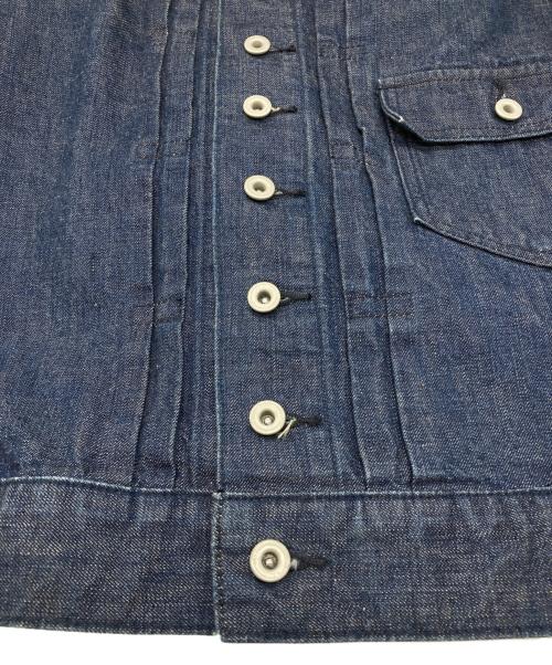 GRANDMA MAMA DAUGHTER（グランマママドーター）GRANDMA MAMA DAUGHTER (グランマママドーター) 21SS スタンドカラー デニムジャケット インディゴの古着・服飾アイテム