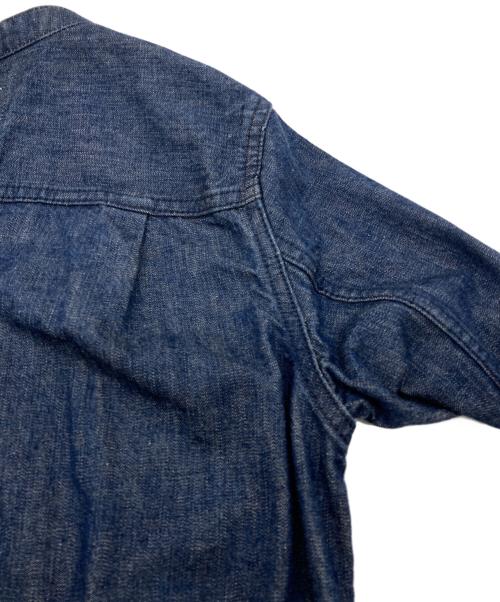 GRANDMA MAMA DAUGHTER（グランマママドーター）GRANDMA MAMA DAUGHTER (グランマママドーター) 21SS スタンドカラー デニムジャケット インディゴの古着・服飾アイテム