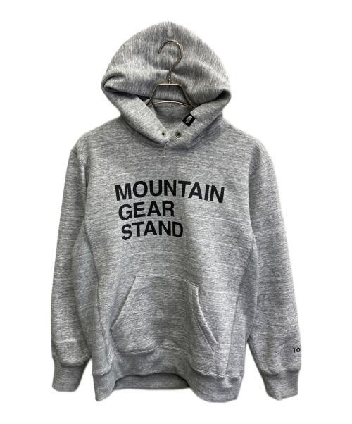 THE NORTH FACE（ザ ノース フェイス）THE NORTH FACE (ザ ノース フェイス) MOUNTAIN GEAR STAND HOODIE グレー サイズ:Mの古着・服飾アイテム