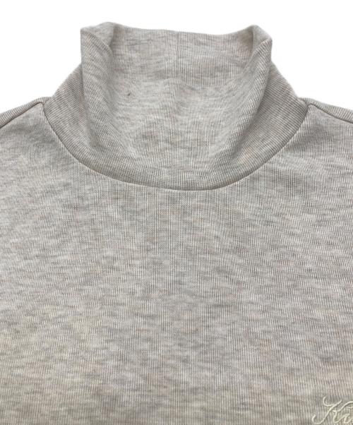 KITH（キス）KITH (キス) Brier Cropped Baby Rib Turtleneck ベージュ サイズ:Sの古着・服飾アイテム