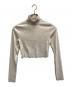 KITH（キス）の古着「Brier Cropped Baby Rib Turtleneck」｜ベージュ