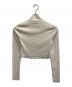 KITH (キス) Brier Cropped Baby Rib Turtleneck ベージュ サイズ:S：5000円