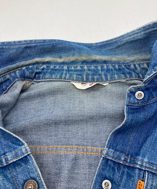 LEVI'S（リーバイス）LEVI'S (リーバイス) ヴィンテージデニムジャケット ネイビー サイズ:不明（記載無し）の古着・服飾アイテム