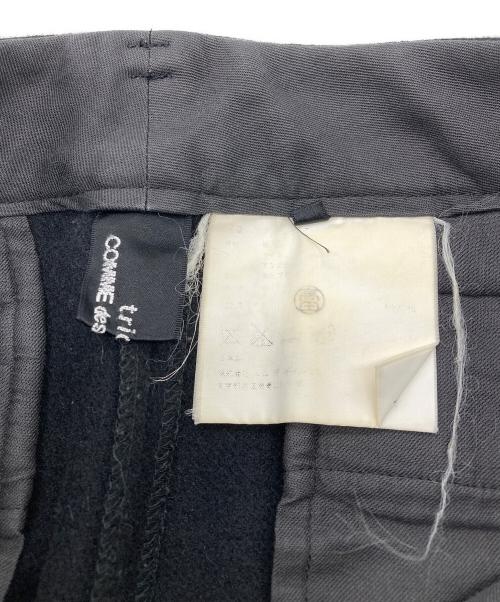 tricot COMME des GARCONS（トリココムデギャルソン）tricot COMME des GARCONS (トリココムデギャルソン) ウールパンツ ブラック サイズ:Mの古着・服飾アイテム