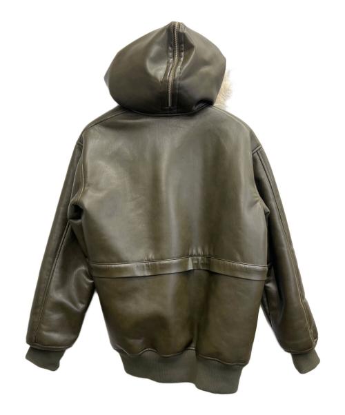 MAISON SPECIAL（メゾンスペシャル）MAISON SPECIAL (メゾンスペシャル) 2WAYレングスビッグカラーブルゾン グレー サイズ:Mの古着・服飾アイテム