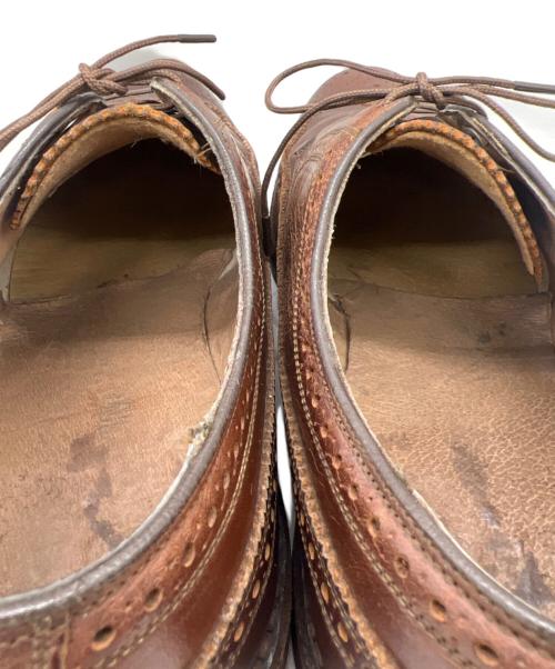 Florsheim（フローシャイム）Florsheim (フローシャイム) ウィングチップシューズ ブラウン サイズ:26の古着・服飾アイテム