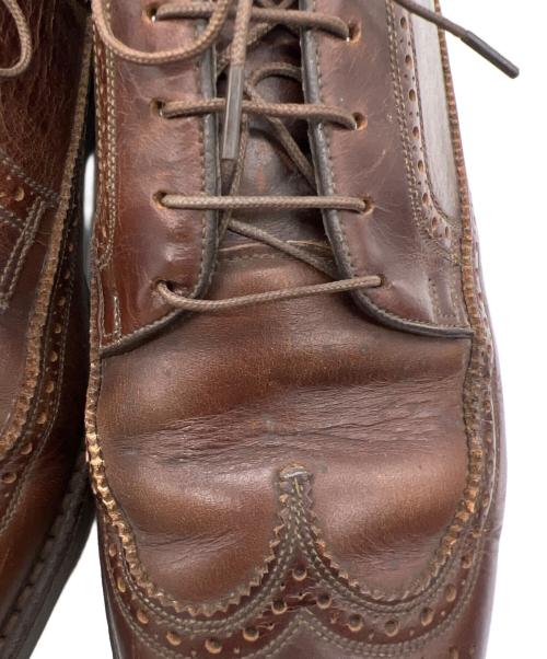 Florsheim（フローシャイム）Florsheim (フローシャイム) ウィングチップシューズ ブラウン サイズ:26の古着・服飾アイテム