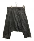 BLACK COMME des GARCONSブラックコムデギャルソン）の古着「ＡＤ2011　ウールサルエルパンツ」｜ブラック