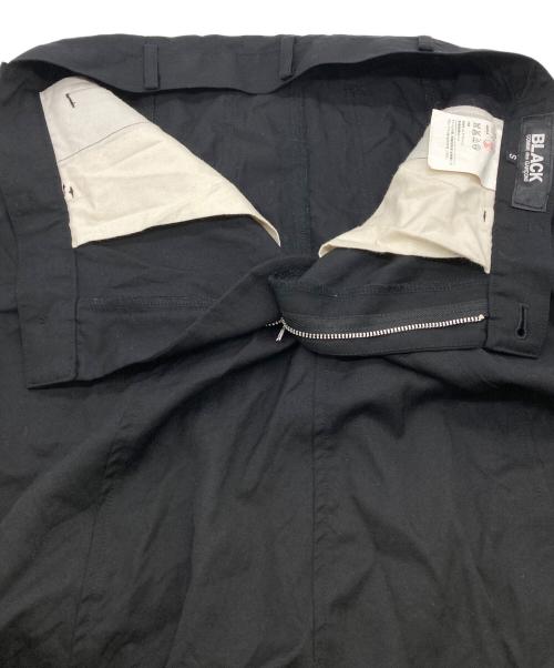 BLACK COMME des GARCONS（ブラックコムデギャルソン）BLACK COMME des GARCONS (ブラックコムデギャルソン) ＡＤ2011　ウールサルエルパンツ ブラック サイズ:Sの古着・服飾アイテム