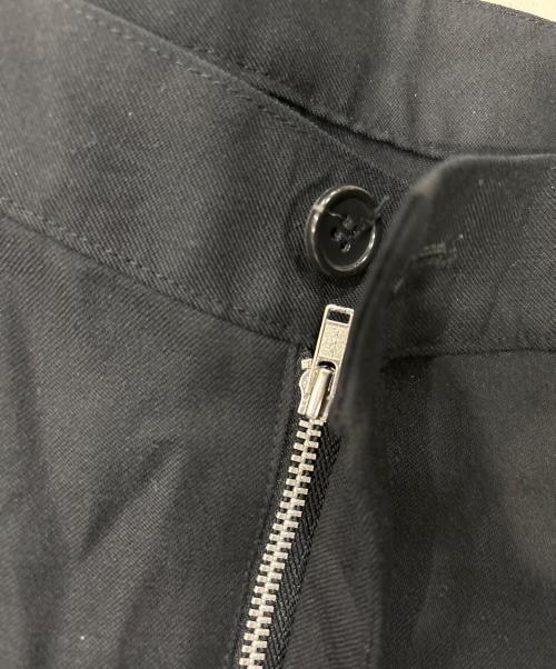 BLACK COMME des GARCONS（ブラックコムデギャルソン）BLACK COMME des GARCONS (ブラックコムデギャルソン) ＡＤ2011　ウールサルエルパンツ ブラック サイズ:Sの古着・服飾アイテム