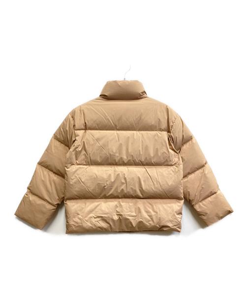 Calvin Klein Jeans（カルバンクラインジーンズ）Calvin Klein Jeans (カルバンクラインジーンズ) クラシックダウンパッファジャケット ベージュ サイズ:ＸＳの古着・服飾アイテム