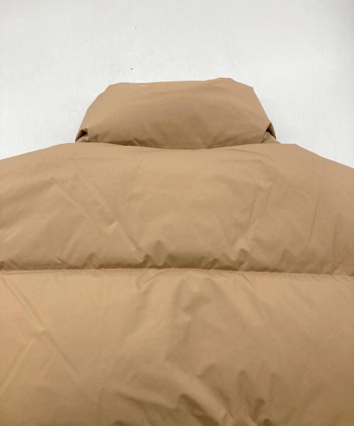 Calvin Klein Jeans（カルバンクラインジーンズ）Calvin Klein Jeans (カルバンクラインジーンズ) クラシックダウンパッファジャケット ベージュ サイズ:ＸＳの古着・服飾アイテム