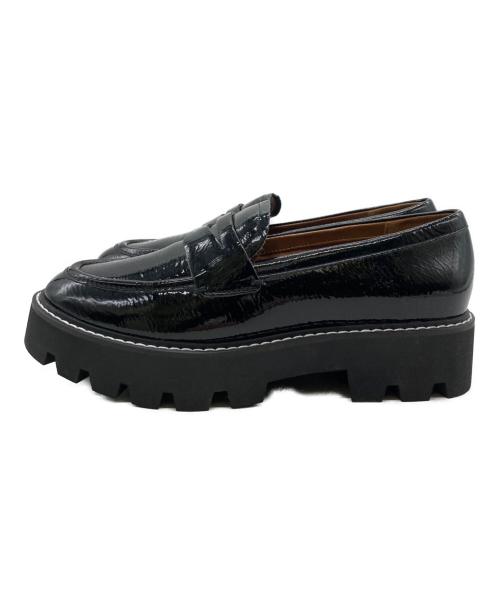 franco sarto（フランコサルト）franco sarto (フランコサルト) エナメルローファー ブラック サイズ:23ｃｍの古着・服飾アイテム