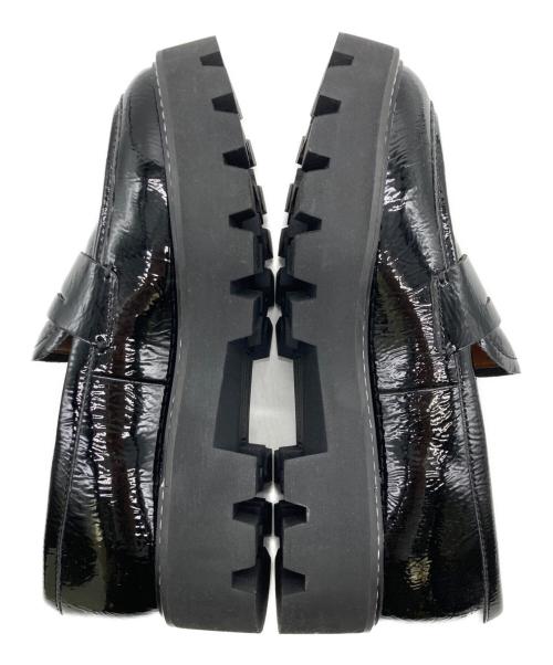 franco sarto（フランコサルト）franco sarto (フランコサルト) エナメルローファー ブラック サイズ:23ｃｍの古着・服飾アイテム