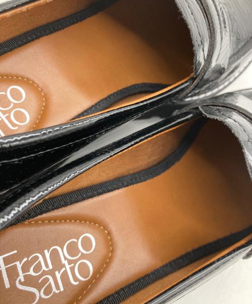 franco sarto（フランコサルト）franco sarto (フランコサルト) エナメルローファー ブラック サイズ:23ｃｍの古着・服飾アイテム