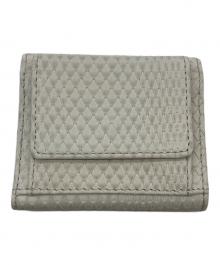 PotioR（ポティオール）の古着「ミニマル コンパクトウォレット」｜ホワイト×グレー