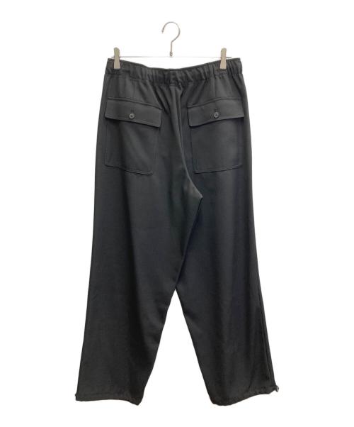 ATON（エイトン）ATON (エイトン) 25AW Back Satin Utility Pants ブラック サイズ:06の古着・服飾アイテム