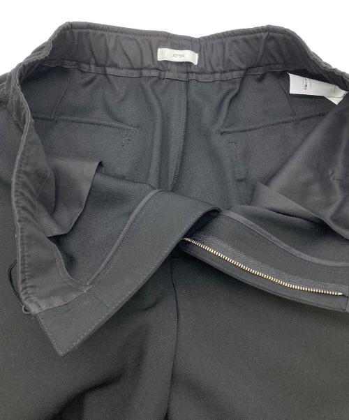 ATON（エイトン）ATON (エイトン) 25AW Back Satin Utility Pants ブラック サイズ:06の古着・服飾アイテム