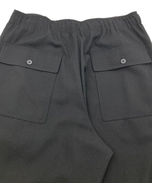 ATON（エイトン）ATON (エイトン) 25AW Back Satin Utility Pants ブラック サイズ:06の古着・服飾アイテム
